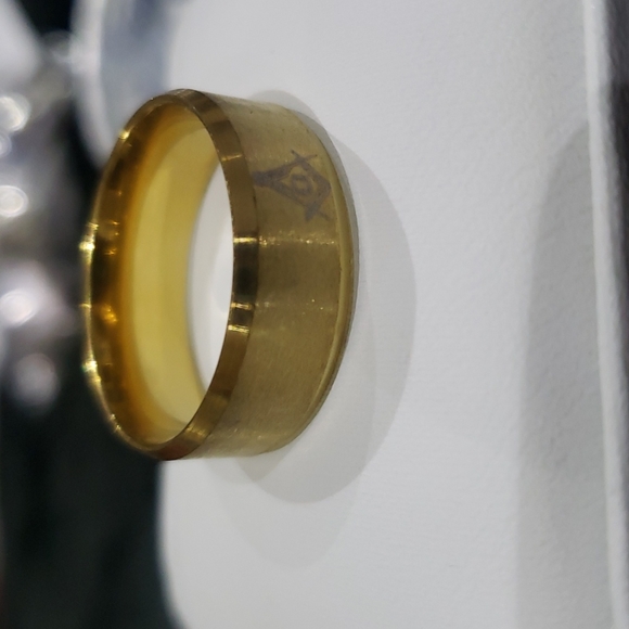 Masonic Ring Men Freemasons Jewelry For Womens Mens Size 6/7/11/12 - Picture 3 of 5